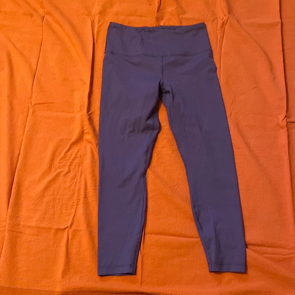 Plum colored leggings